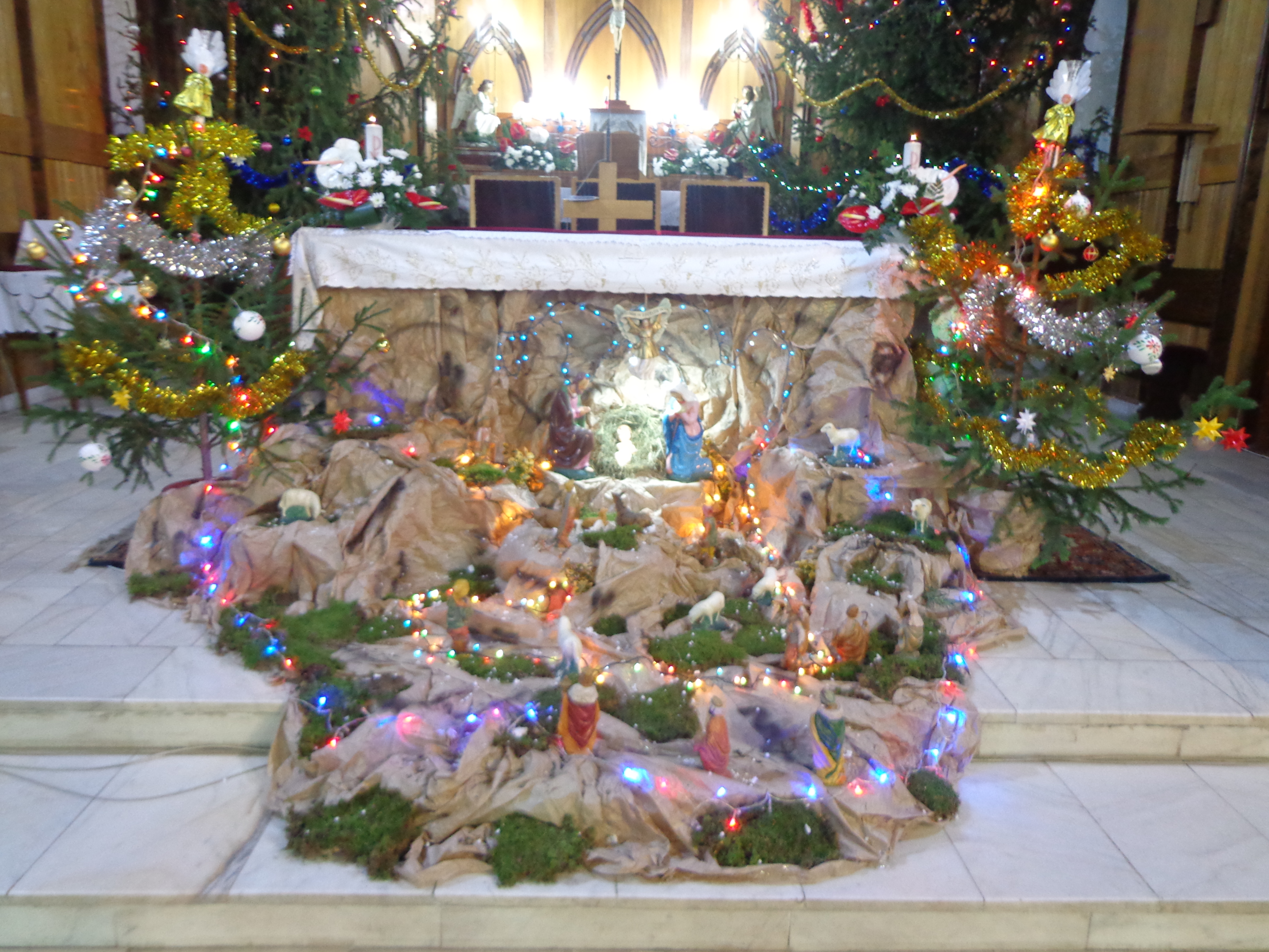 Liturghia din Noaptea Sfântă a Crăciunului transmisă în direct din biserica Sf. Mihail din Valea Mare